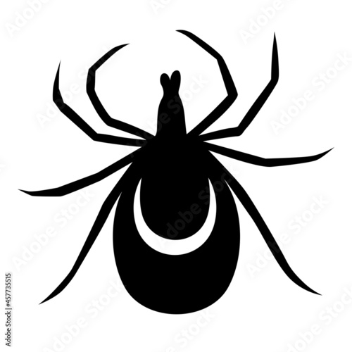 Mite silhouette icon