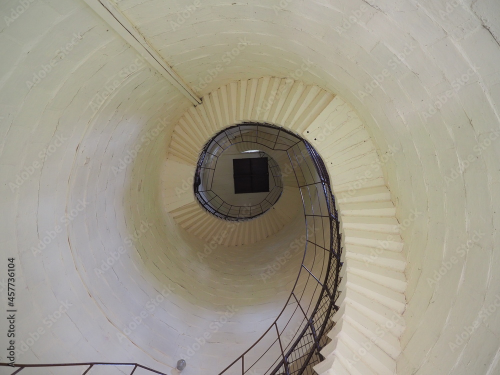 Fototapeta premium Spiral staircase
