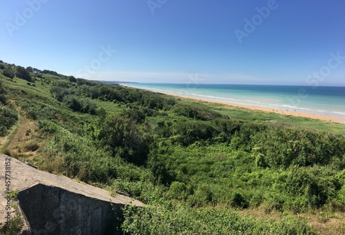 Plage d'Omaha, normandie, France