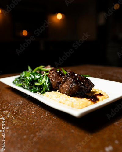 High end food options