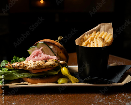 High end food options
