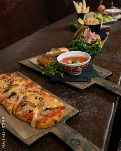 High end food options
