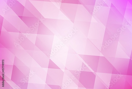 Light Pink vector texture in rectangular style.