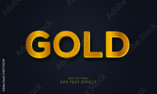 gold text effect - golden text effect