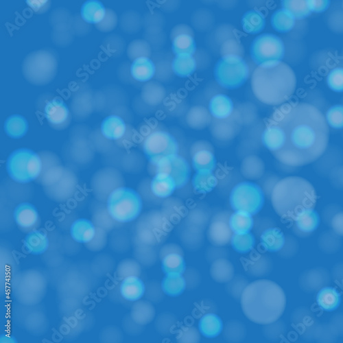 sea blue background with sparkles and rays. EPS10