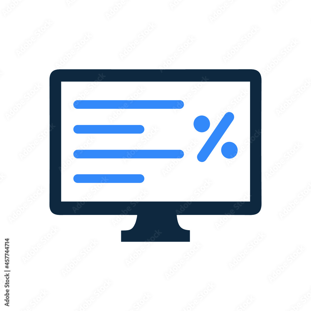 Loan, application, web, interest rates icon. Simple flat design Concept. Loan, application, web, interest rates icon. Simple flat design Concept.