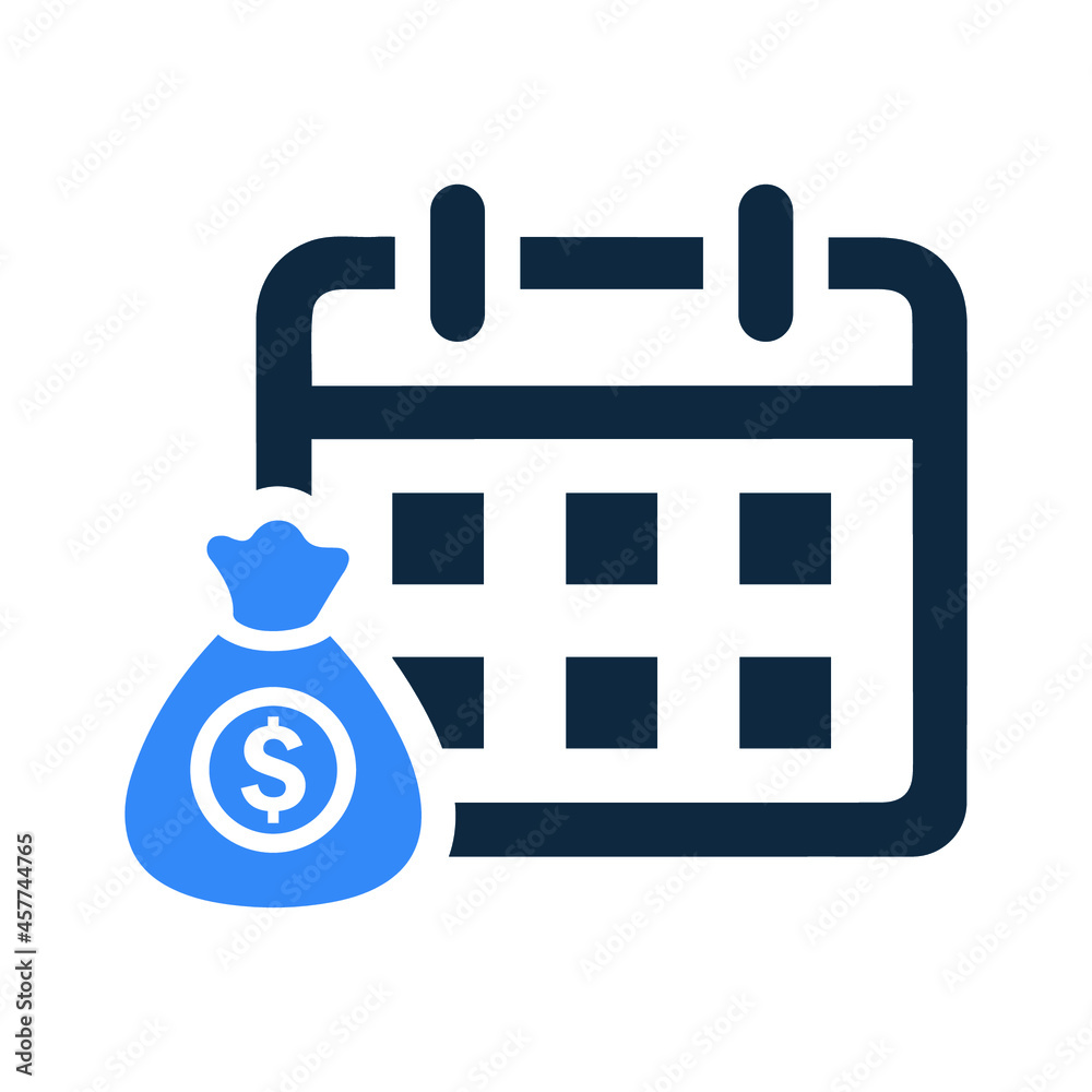 Loan, duration, term, investment icon. Editable vector graphics. Loan, duration, term, investment icon. Editable vector graphics.
