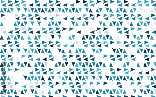Light BLUE vector layout with lines, triangles. © Dmitry