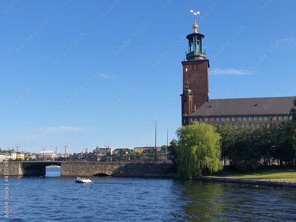 Beautiful Stockholm in the summer