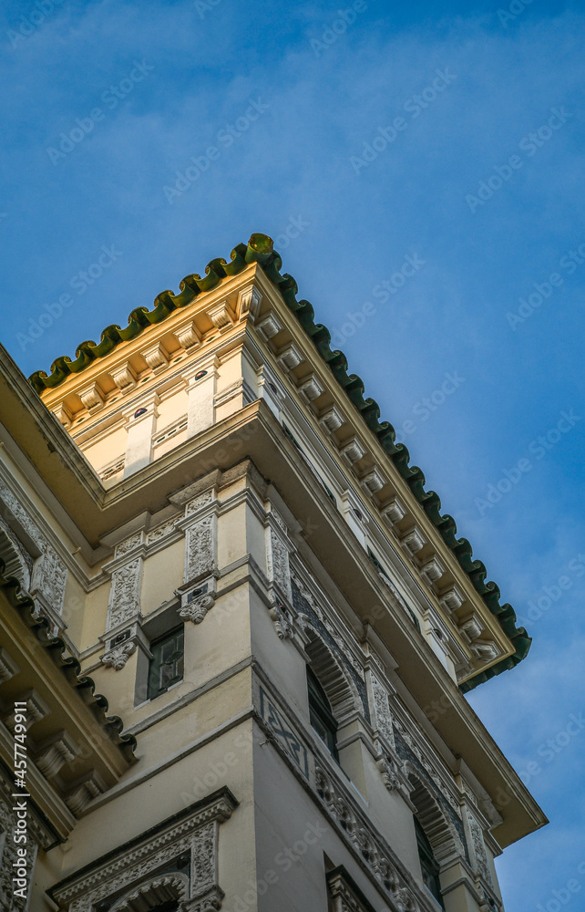 Attractive buildings in Seville, Andalusia, Spain