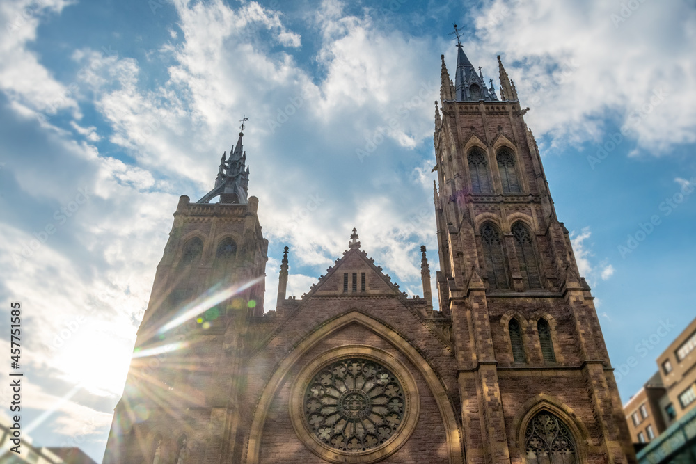 Fototapeta premium Saint James United Church in Montreal, Canada