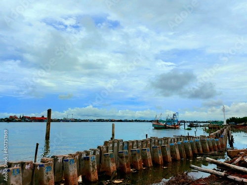 pier on the lake