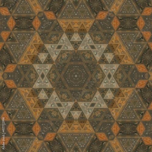 Pattern for background design. Arabesque ethnic texture. Geometric stripe ornament cover photo. Repeated pattern design for Moroccan textile print. Turkish fashion for floor tiles and carpet