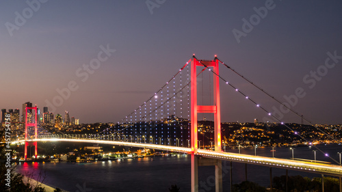 Golden gate bridge at night