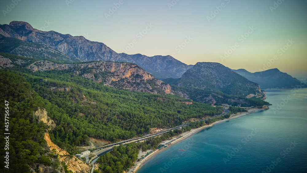 Beldibi resort village in Turkey