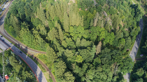 Harz. Vogelperspektive.