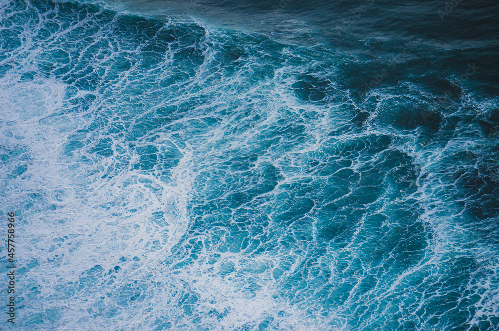Atlantic ocean top view. Water background texture. Stock Photo | Adobe