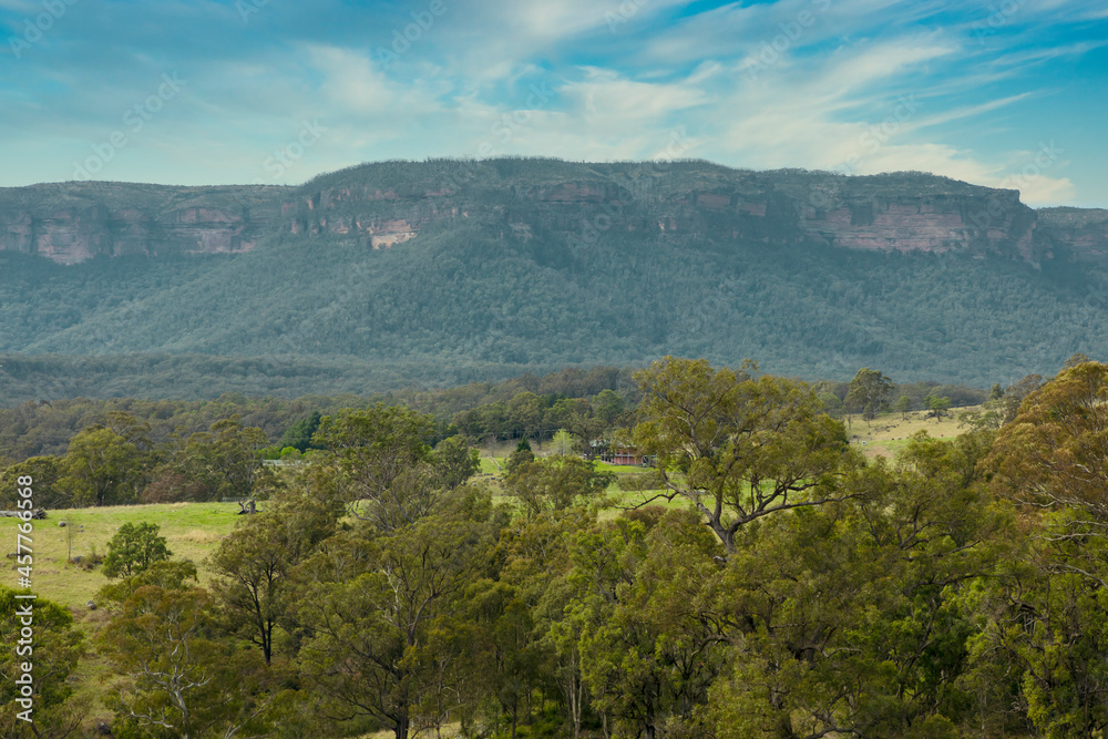 Photograph of Megalong Valley in The Blue Mountains