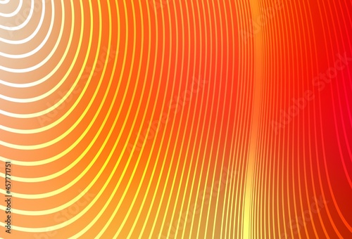 Light Red, Yellow vector layout with curved lines.