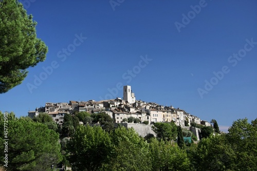 French old village in height south of France