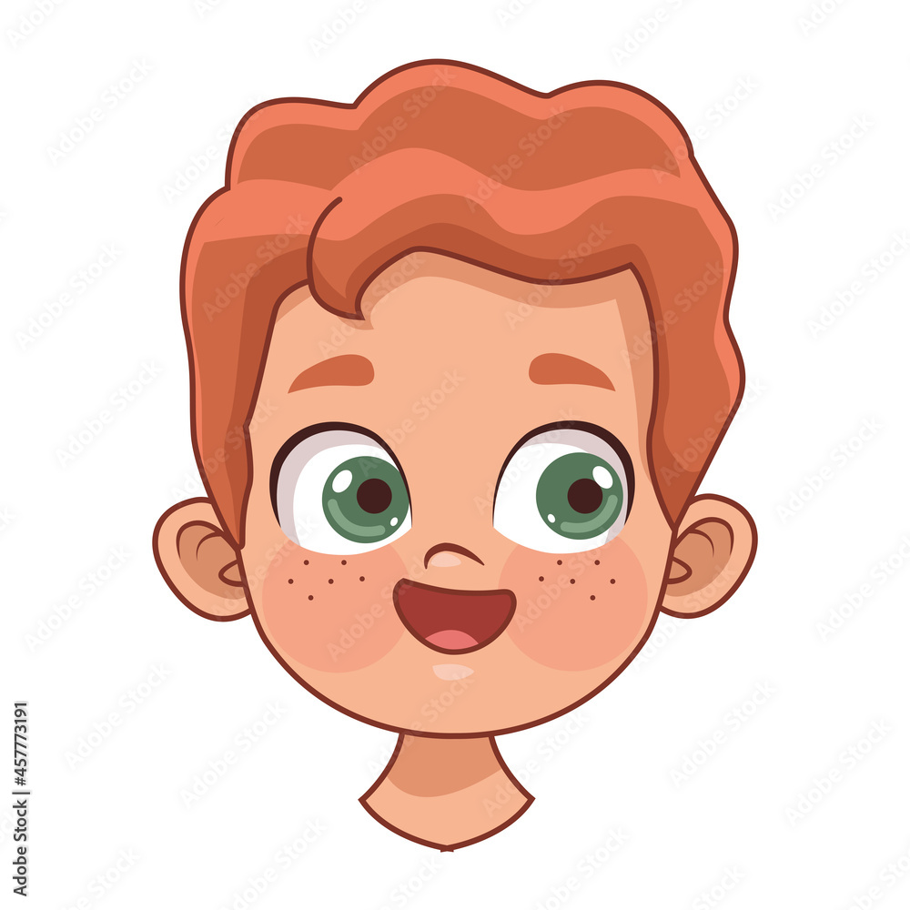redhead little boy head redhead little boy head