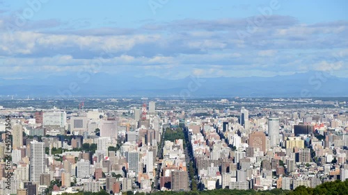 札幌大通公園・タイムラプス