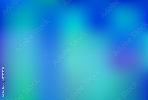Light BLUE vector blurred and colored background.
