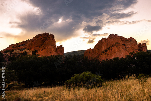 Sunset at the Garden of the Gods