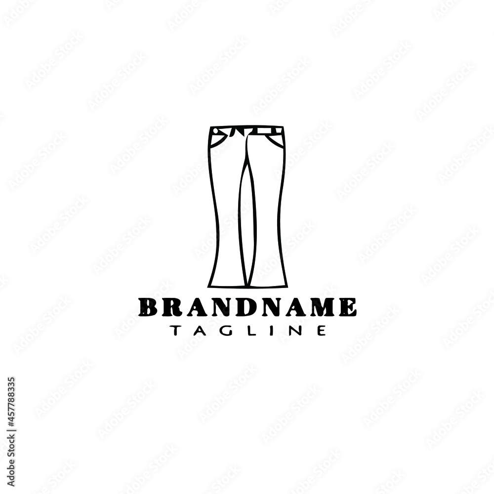 blue jeans logo cartoon icon design template black creative vector illustration blue jeans logo cartoon icon design template black creative vector illustration