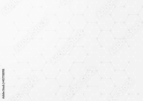 Abstract background in white and gray gradient color. White background texture with geometric pattern for cover design, book design, poster, flyer, website backgrounds. Vector Illustration.