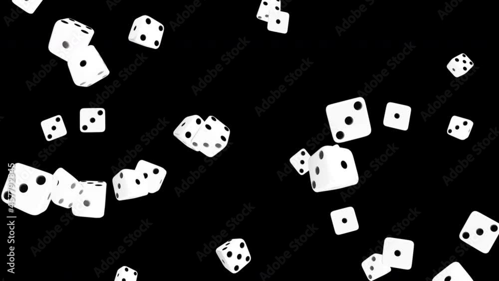 casino dice cube particle loop animation casino dice cube particle loop animation