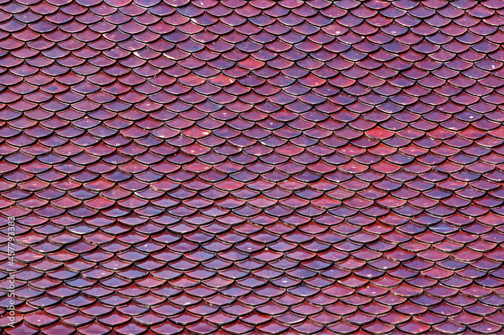Tile roof.