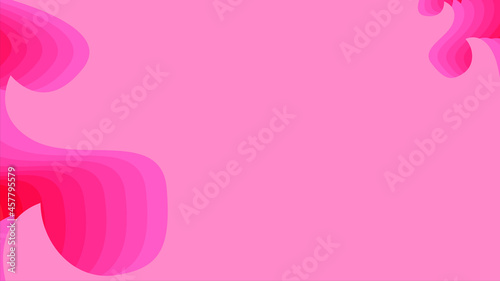 Soft sheet pattern in rose pink color. Gradient vector texture for landing pages, apps, women posters, cosmetic ads, etc. © fafay