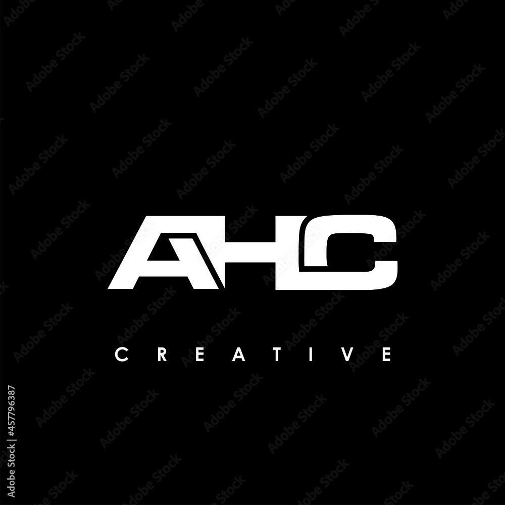 AHC Letter Initial Logo Design Template Vector Illustration AHC Letter Initial Logo Design Template Vector Illustration