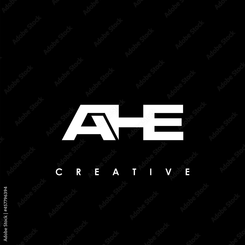 AHE Letter Initial Logo Design Template Vector Illustration AHE Letter Initial Logo Design Template Vector Illustration