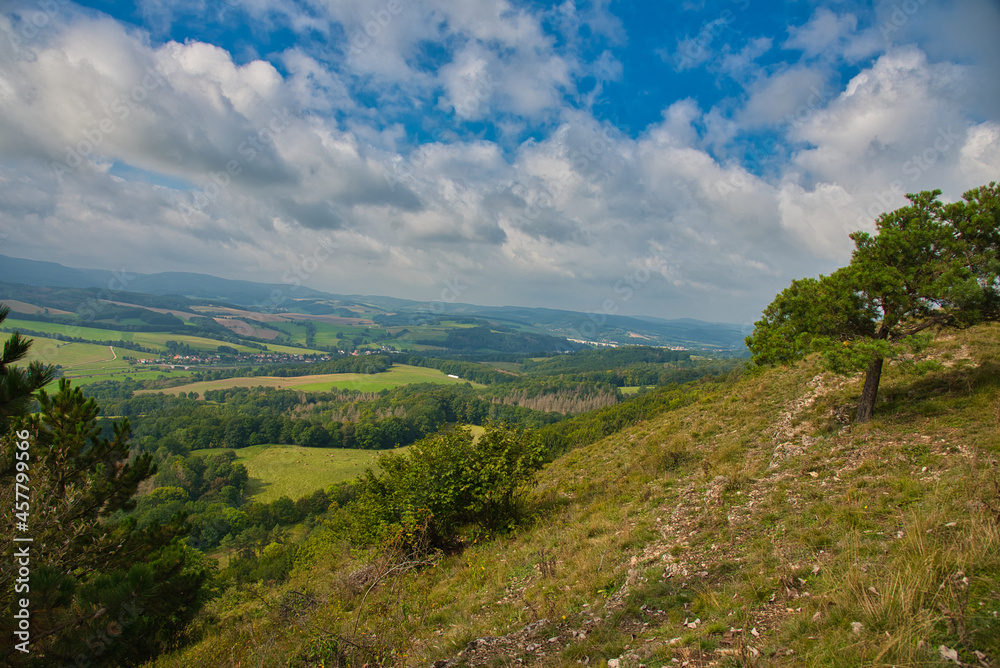 Auf dem Gipfel der hörselberge in Thüringen Auf dem Gipfel der hörselberge in Thüringen