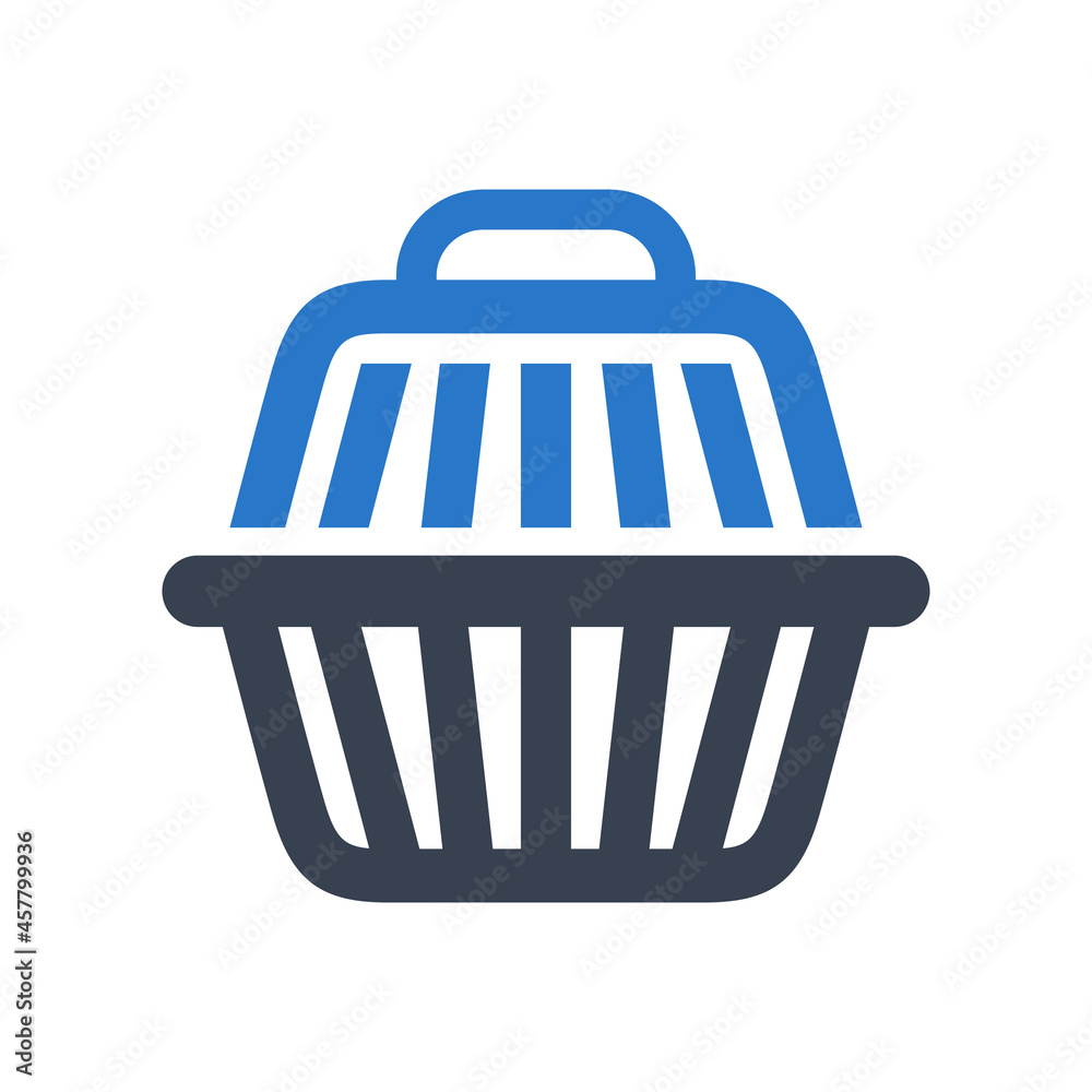 Pet carrier icon vector graphic Pet carrier icon vector graphic