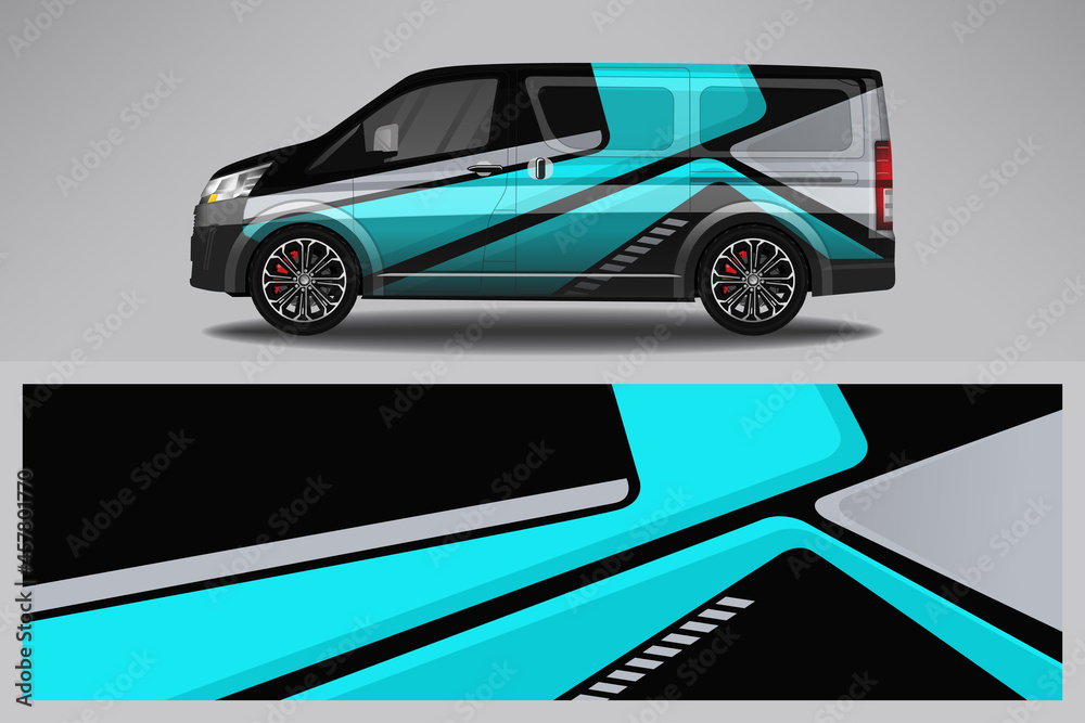 Wrap car vector design decal. Graphic abstract line racing background design for vehicle, race car, rally, adventure livery camouflage. Wrap car vector design decal. Graphic abstract line racing background design for vehicle, race car, rally, adventure livery camouflage.