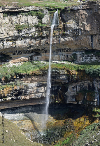 Tobot waterfall, Khunzakh waterfalls, natural monument, Dagestan, Russia
 photo