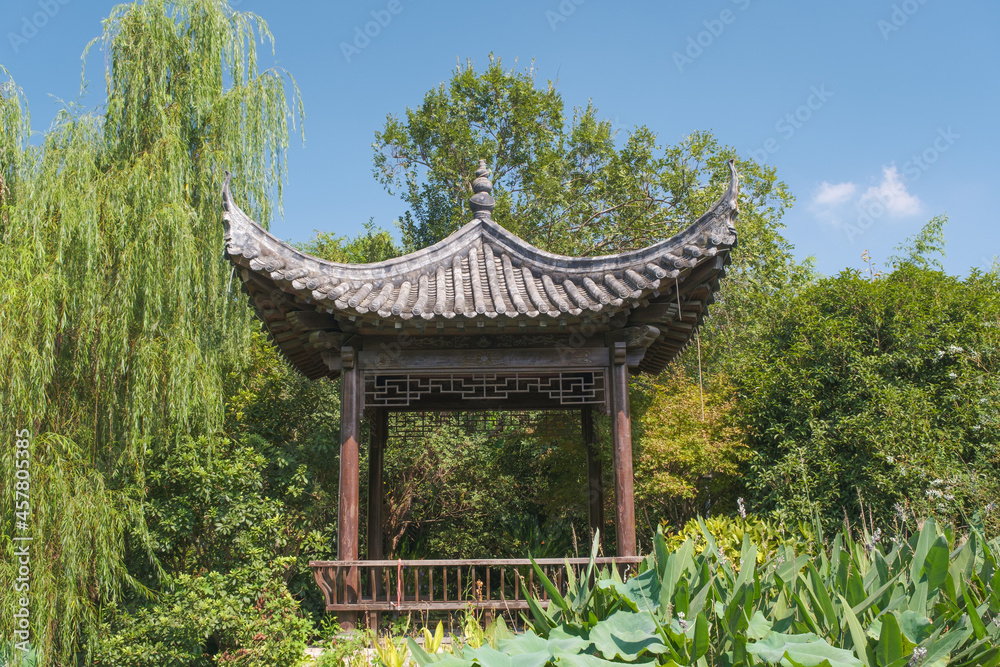 Hubei Wuhan Garden Expo Park summer scenery, China