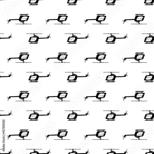 Rc helicopter pattern seamless background texture repeat wallpaper geometric vector