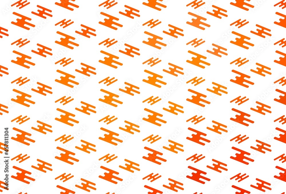 Light Orange vector background with straight lines. Light Orange vector background with straight lines.