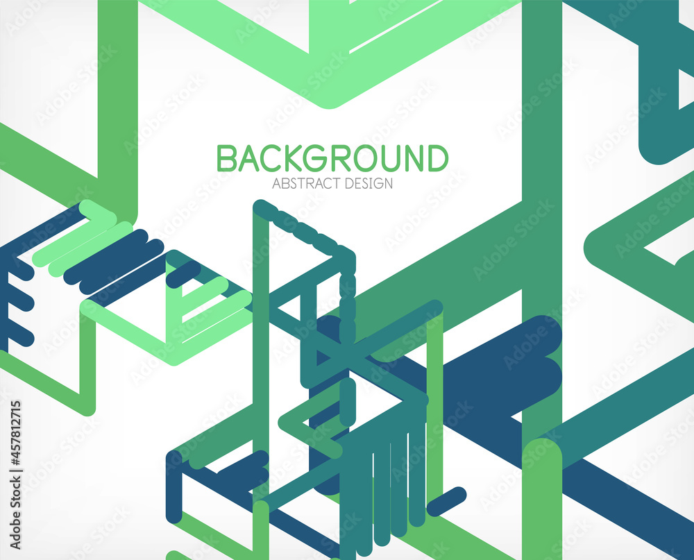 Abstract background. Color lines on white background. Linear abstract composition. Techno or business concept for wallpaper, banner, background, landing page Abstract background. Color lines on white background. Linear abstract composition. Techno or business concept for wallpaper, banner, background, landing page