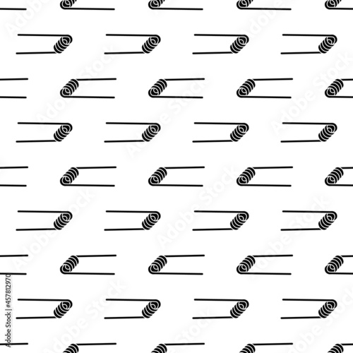 Spiral element cigarette pattern seamless background texture repeat wallpaper geometric vector
