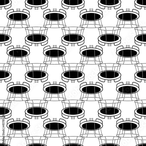 Fototapeta Protected trampoline pattern seamless background texture repeat wallpaper geomet