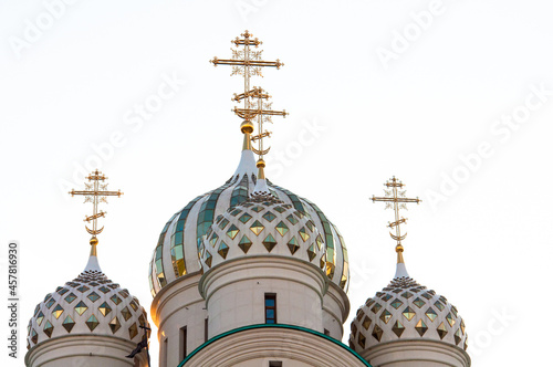 Cathedral of St. Nicholas in Krasnogorsk, Russia photo