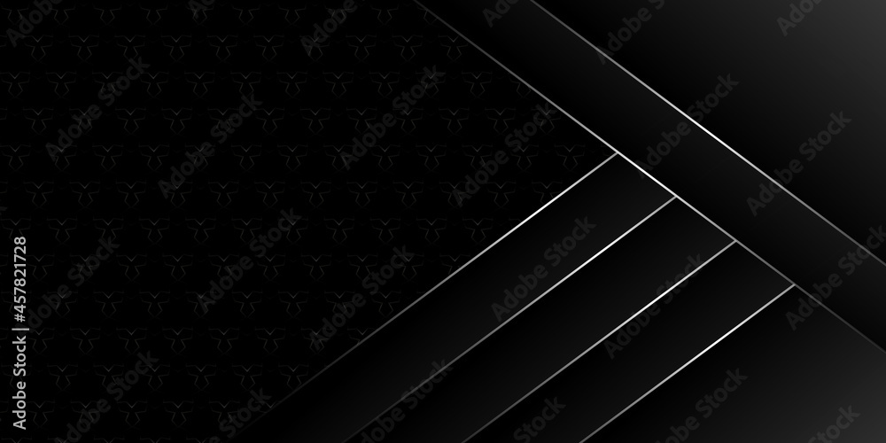 Luxury black and silver background Luxury black and silver background