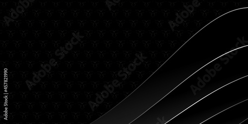 Luxury black and silver background