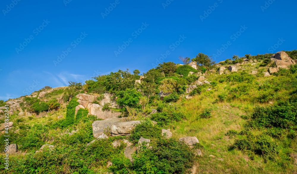 Hammershus Ruins Castle in Bornholm