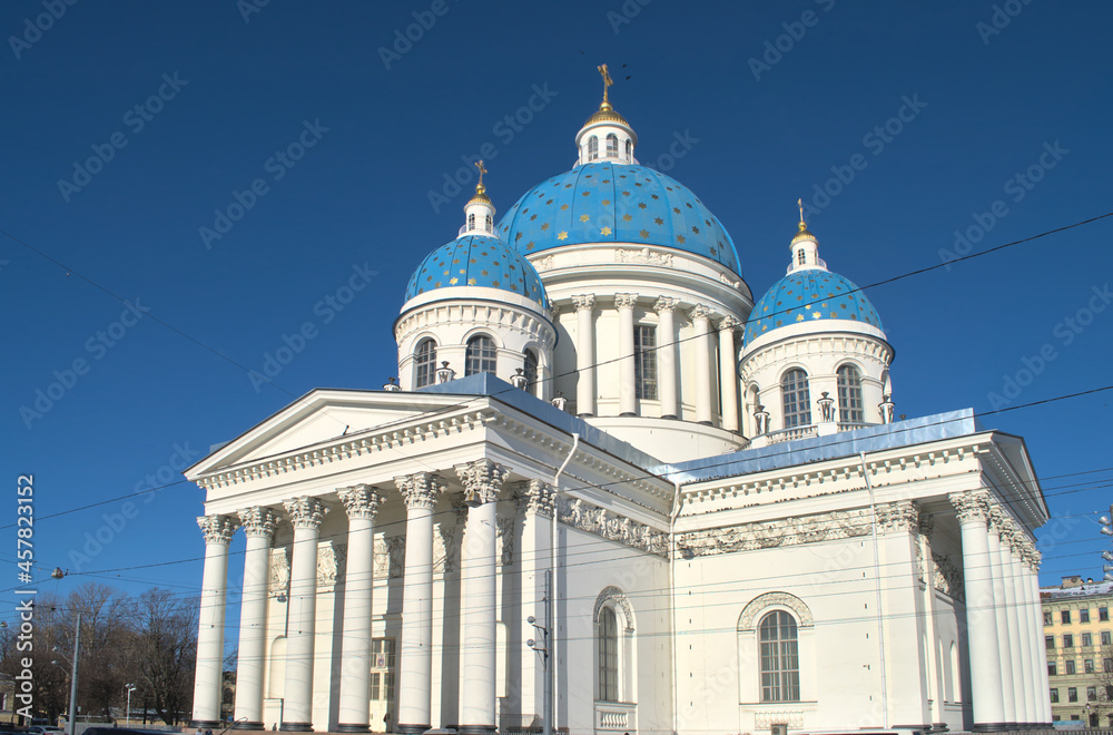 Trinity Cathedral in Saint Petersburg, Russia